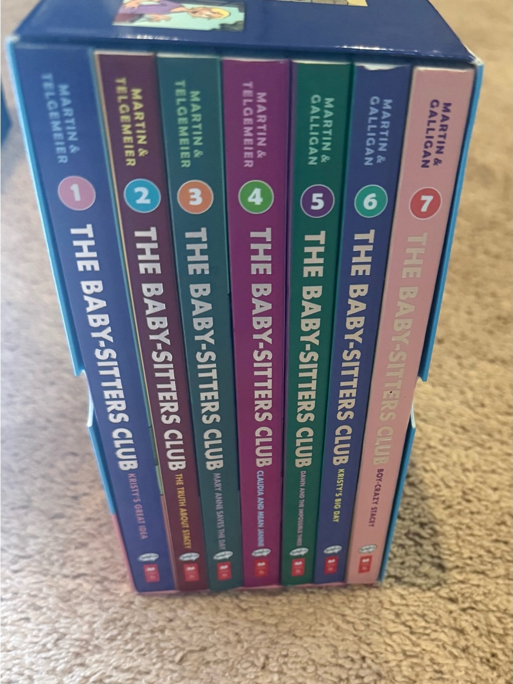 The Baby-Sitters Club Graphic Novel Box Set (Volumes 1–7) by Ann M. Martin